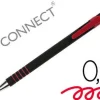 BOLIGRAFO Q-CONNECT RETRACTIL CON GRIP 0,7 MM COLOR ROJO