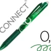 BOLIGRAFO Q-CONNECT RETRACTIL BORRABLE 0,7 MM COLOR VERDE