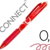 BOLIGRAFO Q-CONNECT RETRACTIL BORRABLE 0,7 MM COLOR ROJO