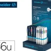 BOLIGRAFO SCHNEIDER TAKE 4 RECICLADO 92% CUATRO COLORES EXPOSITOR DE 36 UNIDADES 160X100X305 MM