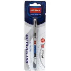 BOLIGRAFO UNIMAX BUTTERG NEGRO/BL.1UD