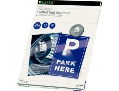 BOLSA DE PLASTIFICAR LEITZ DIN A3 250 MC CAJA DE 25 UNIDADES