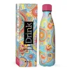 BOTELLA TERMICA PAISLEY 500ML ACERO INOXIDABLE ID0429 MANDALA DE COLORES