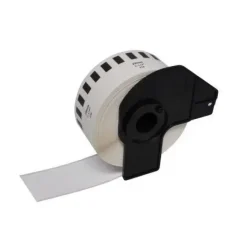 BROTHER DK22210 - ETIQUETAS GENERICAS DE TAMAÑO PERSONALIZADO - ANCHO 29MM X 30,48 METROS - TEXTO NEGRO SOBRE FONDO BLANCO