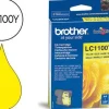 BROTHER LC1100 AMARILLO CARTUCHO DE TINTA ORIGINAL - LC1100Y
