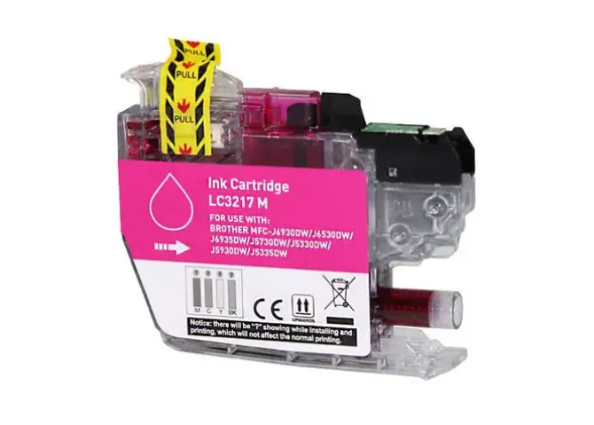 BROTHER LC3217 MAGENTA CARTUCHO DE TINTA GENERICO - REEMPLAZA LC3217M