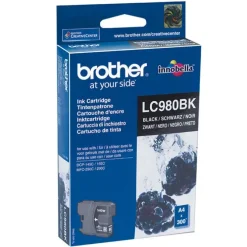 BROTHER LC980 NEGRO CARTUCHO DE TINTA ORIGINAL - LC980BK
