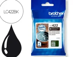 BROTHER LC422 NEGRO CARTUCHO DE TINTA ORIGINAL - LC422BK