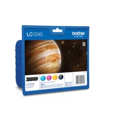 BROTHER LC1240 PACK DE 4 CARTUCHOS DE TINTA ORIGINALES - LC1240VALBP
