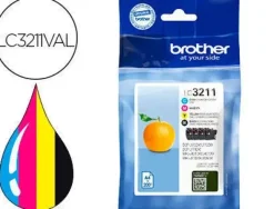 BROTHER LC3211 PACK DE 4 CARTUCHOS DE TINTA ORIGINALES - LC3211VAL