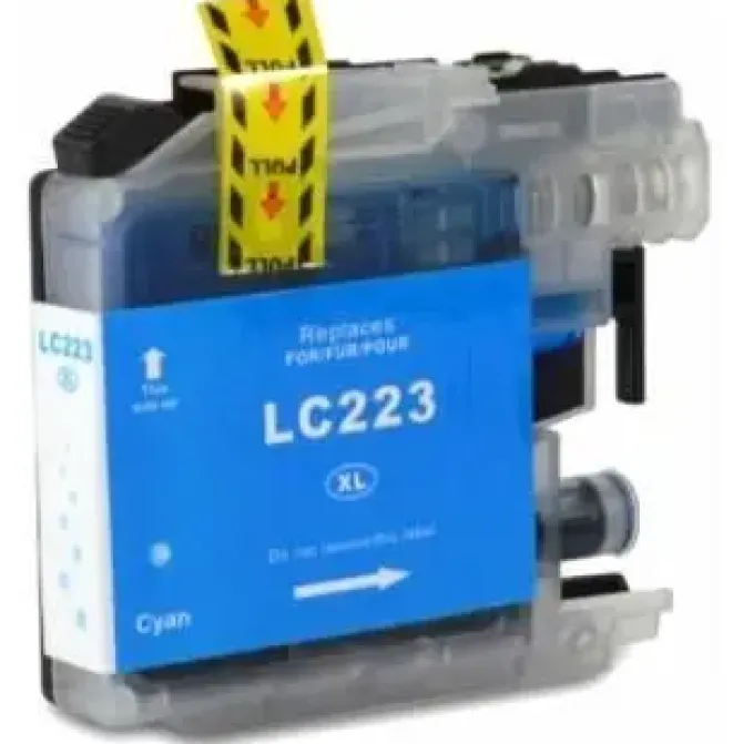 BROTHER LC223/LC221 CYAN CARTUCHO DE TINTA GENERICO - REEMPLAZA LC223C/LC221C