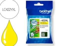 BROTHER LC422XL AMARILLO CARTUCHO DE TINTA ORIGINAL - LC422XLY