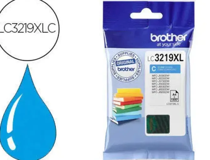 BROTHER LC3219XL CYAN CARTUCHO DE TINTA ORIGINAL - LC3219XLC
