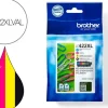 BROTHER LC422XL PACK DE 4 CARTUCHOS DE TINTA ORIGINALES - LC422XLVAL