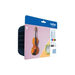 BROTHER LC127XL/LC125XL PACK DE 4 CARTUCHOS DE TINTA ORIGINALES - LC127XLVALBP