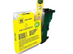 BROTHER LC980XL/LC1100XL/LC985XL AMARILLO CARTUCHO DE TINTA GENERICO - REEMPLAZA LC980Y/LC1100Y/LC985Y