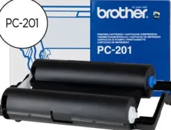 BROTHER PC201 CARTUCHO Y ROLLO DE TRANSFERENCIA TERMICA ORIGINAL - 1 ROLLO