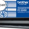 BROTHER PC204RF PACK DE 4 ROLLOS DE TRANSFERENCIA TERMICA ORIGINALES