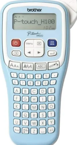 BROTHER ROTULADORA ELECTRONICA PORTATIL - PANTALLA LCD - VELOCIDAD 20 MM/SEG - 385 CARACTERES - 54 TECLAS - CINTAS TZE