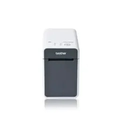 BROTHER TD2125N IMPRESORA TERMICA DE ETIQUETAS USB, LAN - RESOLUCION 203PPP - VELOCIDAD 152,4MMS - COLOR BLANCO/GRIS