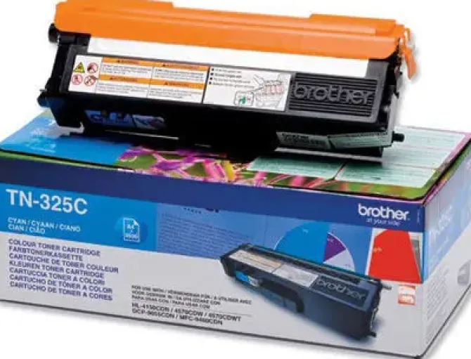 BROTHER TN325 CYAN CARTUCHO DE TONER ORIGINAL - TN325C