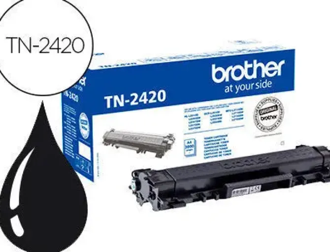 BROTHER TN2420 NEGRO CARTUCHO DE TONER ORIGINAL