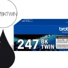 BROTHER TN247 NEGRO PACK DE 2 CARTUCHOS DE TONER ORIGINALES - TN247BKTWIN