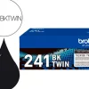 BROTHER TN241 NEGRO PACK DE 2 CARTUCHOS DE TONER ORIGINALES - TN241BKTWIN