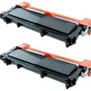 BROTHER TN2320/TN2310 NEGRO PACK DE 2 CARTUCHOS DE TONER GENERICOS