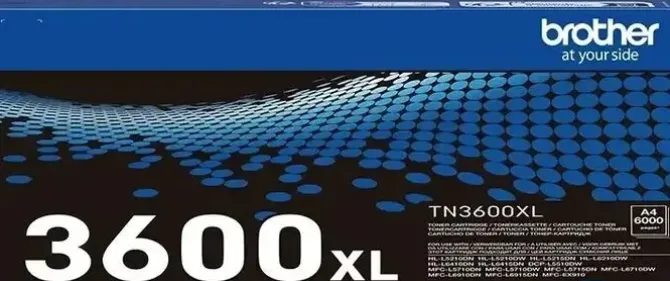 BROTHER TN3600XL NEGRO CARTUCHO DE TONER ORIGINAL - TN3600XL