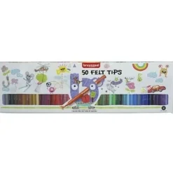 BRUYZEEL ROTULADOR TALENS MEGA-PACK 50 COLORES 60121050 MAK649283