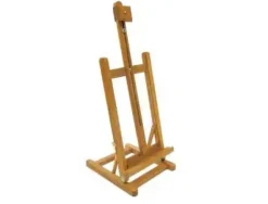 CABALLETE PINTOR ARTIST ESTUDIO MADERA SOBREMESA 28X32X74 CM