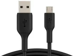 CABLE BELKIN CAB005BT1MBK BOOST CHARGE USB-A A MICRO-USB LONGITUD 1 M COLOR NEGRO