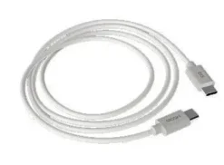 CABLE GROOVY CABLE TIPO USB C A TIPO USB C1M - 2. 0A BLANCO PANTONE C01