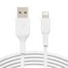 CABLE LIGHTNING BELKIN CAA001BT2MWH A USB-A BOOST CHARGE LONGITUD 2 M COLOR BLANCO
