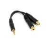 CABLES AUDIO-VIDEO STARTECH CABLE DIVISOR 3 5MM M A 2X H