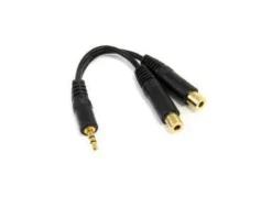 CABLES AUDIO-VIDEO STARTECH CABLE DIVISOR 3 5MM M A 2X H