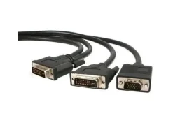 CABLES AUDIO-VIDEO STARTECH CABLE 1 8M DVI-I A DVI-D Y VGA