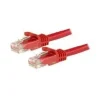 CABLES FIBRA / ETHERNET / TELEF. STARTECH CABLE 5M CAT6 SNAGLESS ROJO