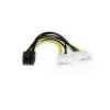 CABLES ORDENADOR / MOVILIDAD STARTECH CABLE LP4 A PCI EXPRESS 8 PIN