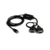 CABLES ORDENADOR / MOVILIDAD STARTECH CABLE 1 8M USB 2 PUERTOS SERIE