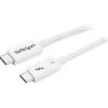 CABLES ORDENADOR / MOVILIDAD STARTECH CABLE 0 5M THUNDERBOLT 3 BLANC