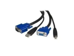 CABLES ORDENADOR / MOVILIDAD STARTECH 10 FT 2-IN-1 UNIVERSAL USB KVM CABL