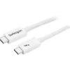 CABLES ORDENADOR / MOVILIDAD STARTECH CABLE 1M THUNDERBOLT 3 BLANCO