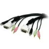 CABLES ORDENADOR / MOVILIDAD STARTECH CABLE KVM 4 EN 1 DE 1 8M CON DVI US