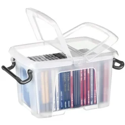 CAJA ALMACENAJE MULTIUSOS 6L CRISTAL* 209318