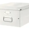 CAJA ALMACENAMIENTO LEITZ CLICK&STORE WOW CARTON RECICLADO COLOR BLANCO 281X200X369 MM