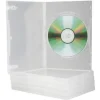 CAJA DVD Q-CONNECT TRANSPARENTE PACK DE 5 UNIDADES