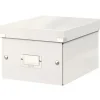 CAJA PARA ALMACENAMIENTO LEITZ CLICK&STORE UNIVERSAL PEQUEÑA 216X160X282 MM BLANCO