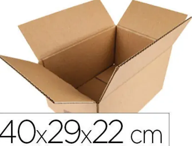 CAJA PARA EMBALAR MEDIDAS 400X290X220 MM ESPESOR CARTON 5 MM 003358 KF26135